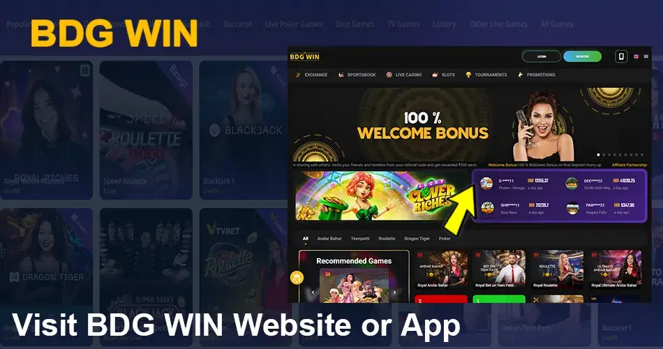 BDG WIN Register Guide 1