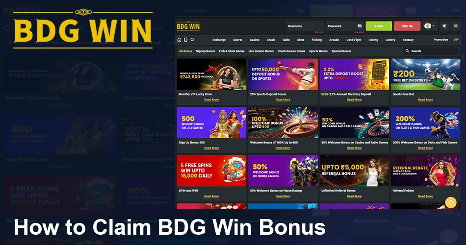  BDG Win Bonus